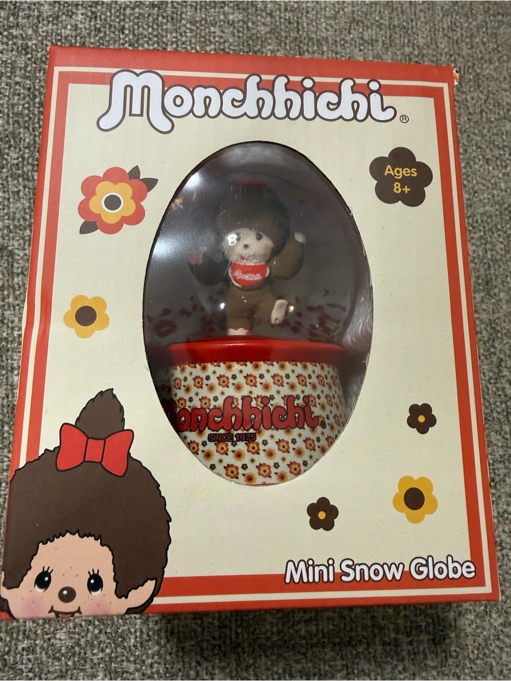 Monchhichi Mini Snow Globe Figure